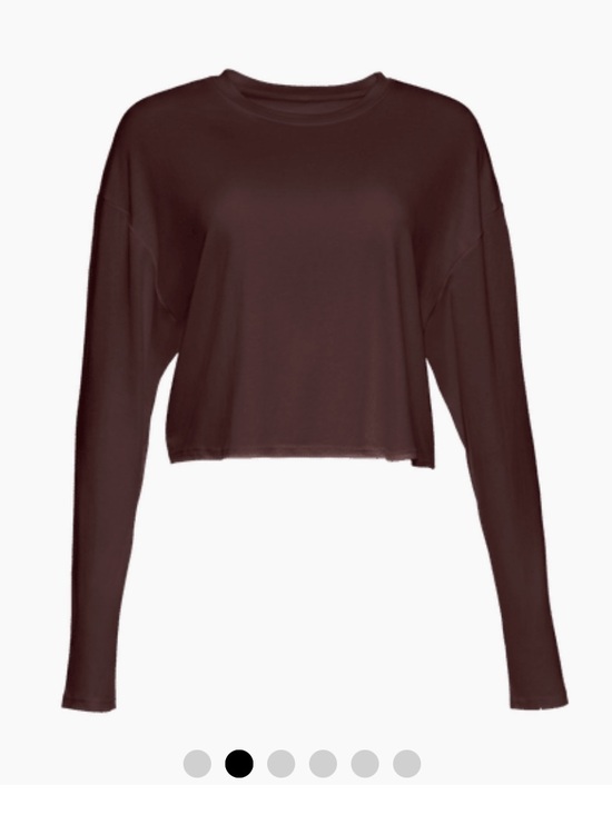 Bumpsuit Tops - Bumpsuit Cloud Crop Long Sleeve Tee